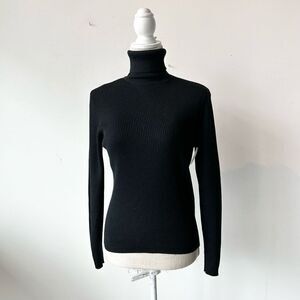 M Preview Black Turtleneck  Long Sleeve